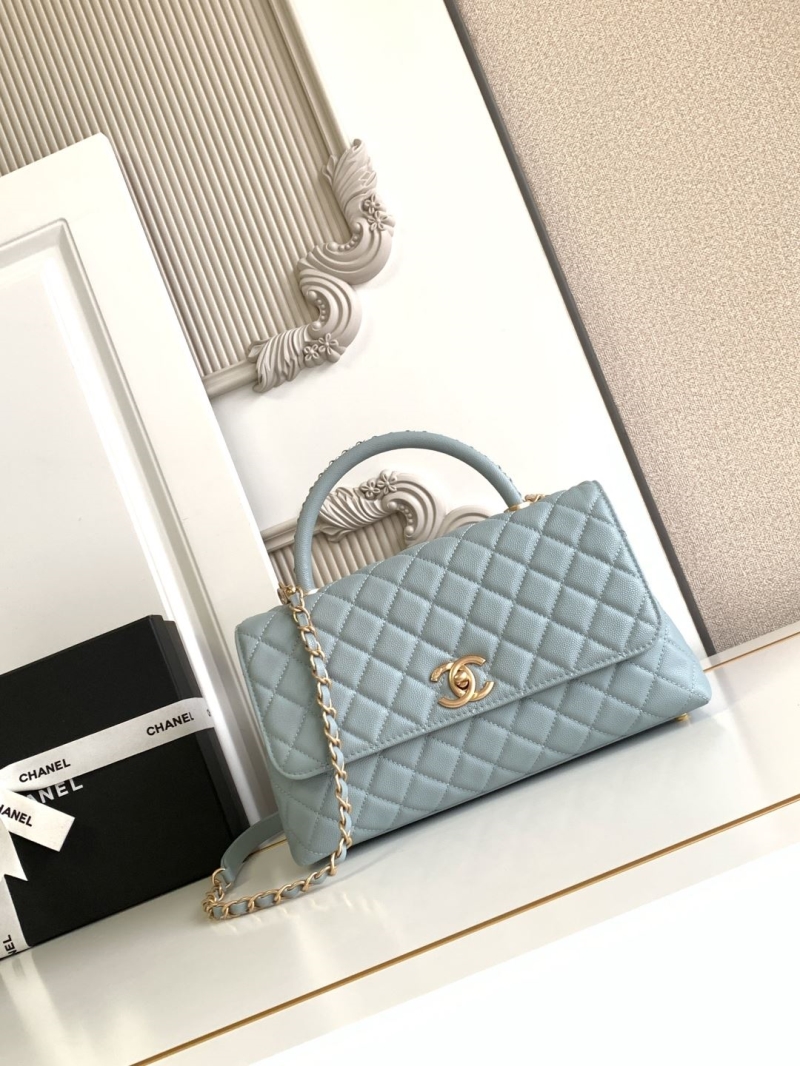 Ch**el top handle bags